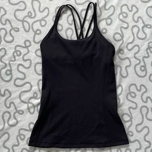 Lululemon Black Free To Be Tank